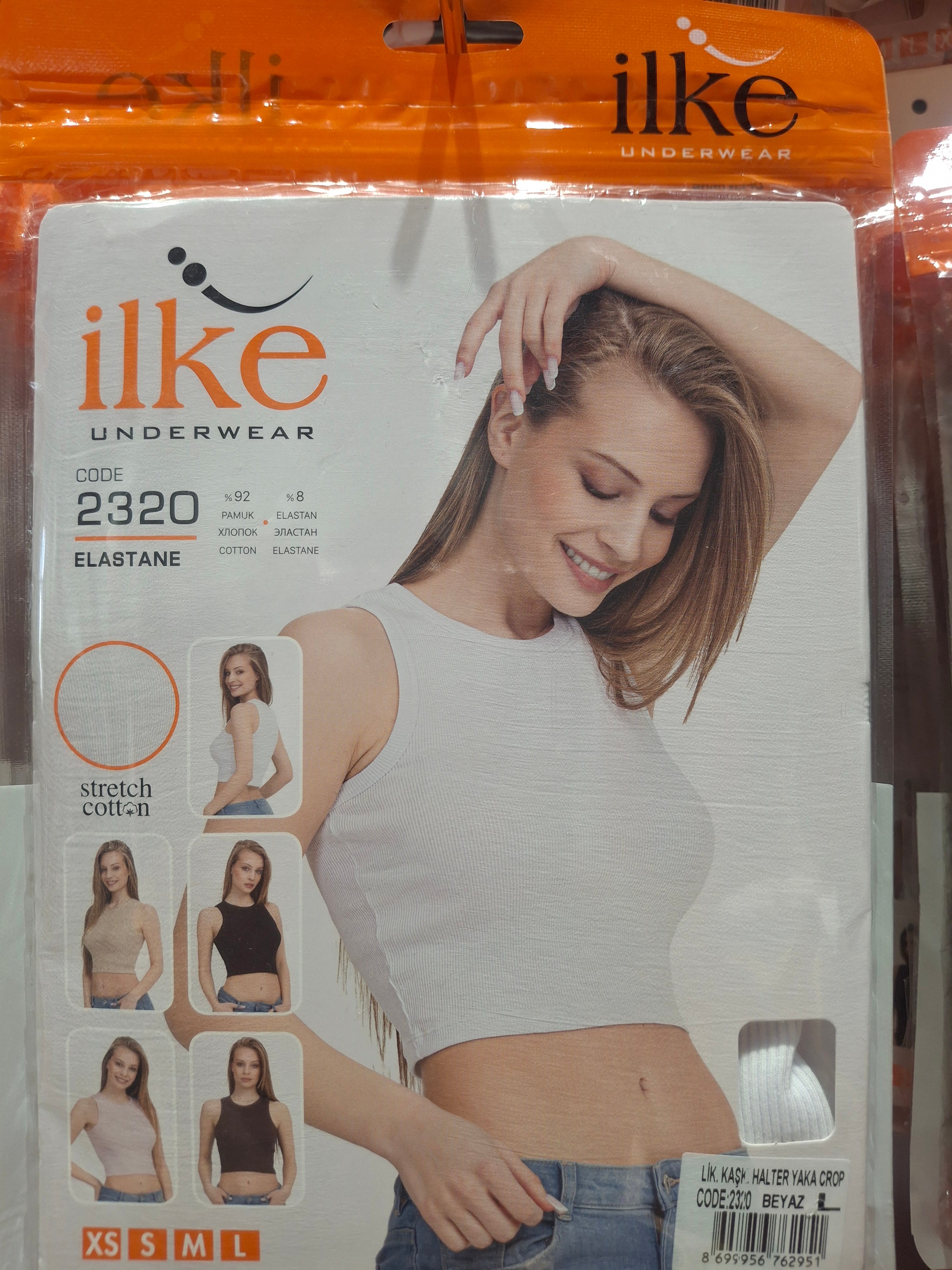 HALTER YAKA CROP