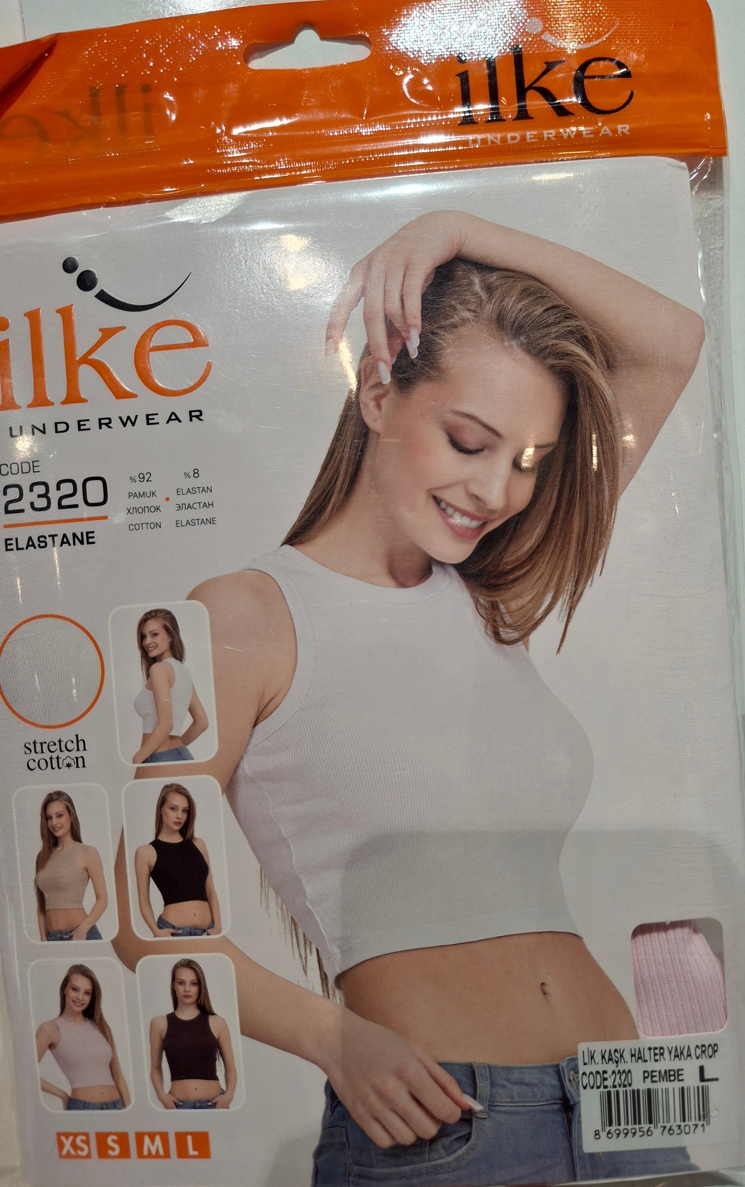 HALTER YAKA CROP